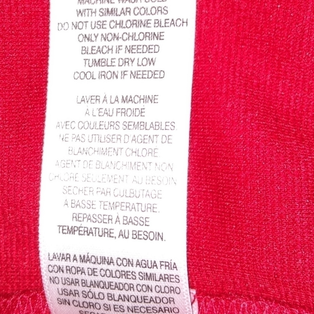 Signature Collection Dress,  sz 2W 22-24W Deep Red, short sleeve cutouts NWOT - Picture 5 of 6